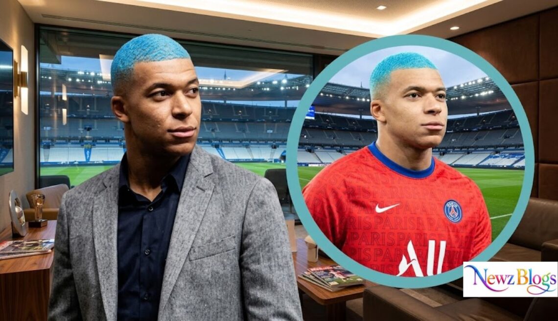 Mbappe Cheveux Rose