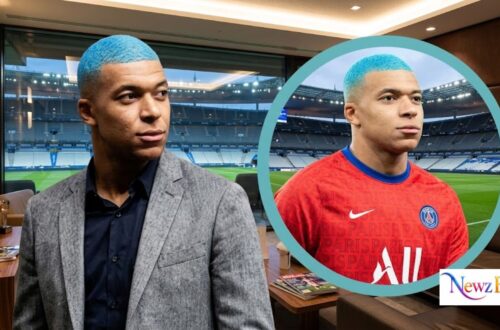 Mbappe Cheveux Rose