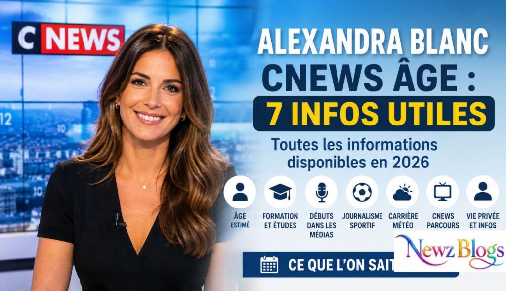 Alexandra Blanc CNews âge